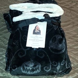 Disney's Tim burton's The Nightmare Before Christmas oversized hooded blanket